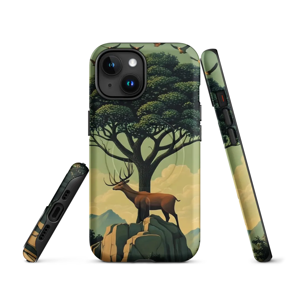 Stag at the Tree's Summit