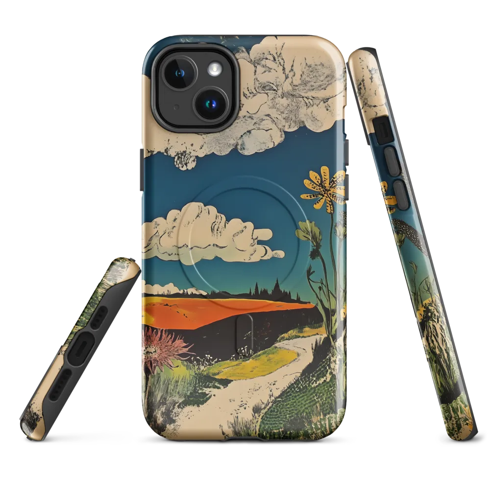 Surreal Blooming Landscape
