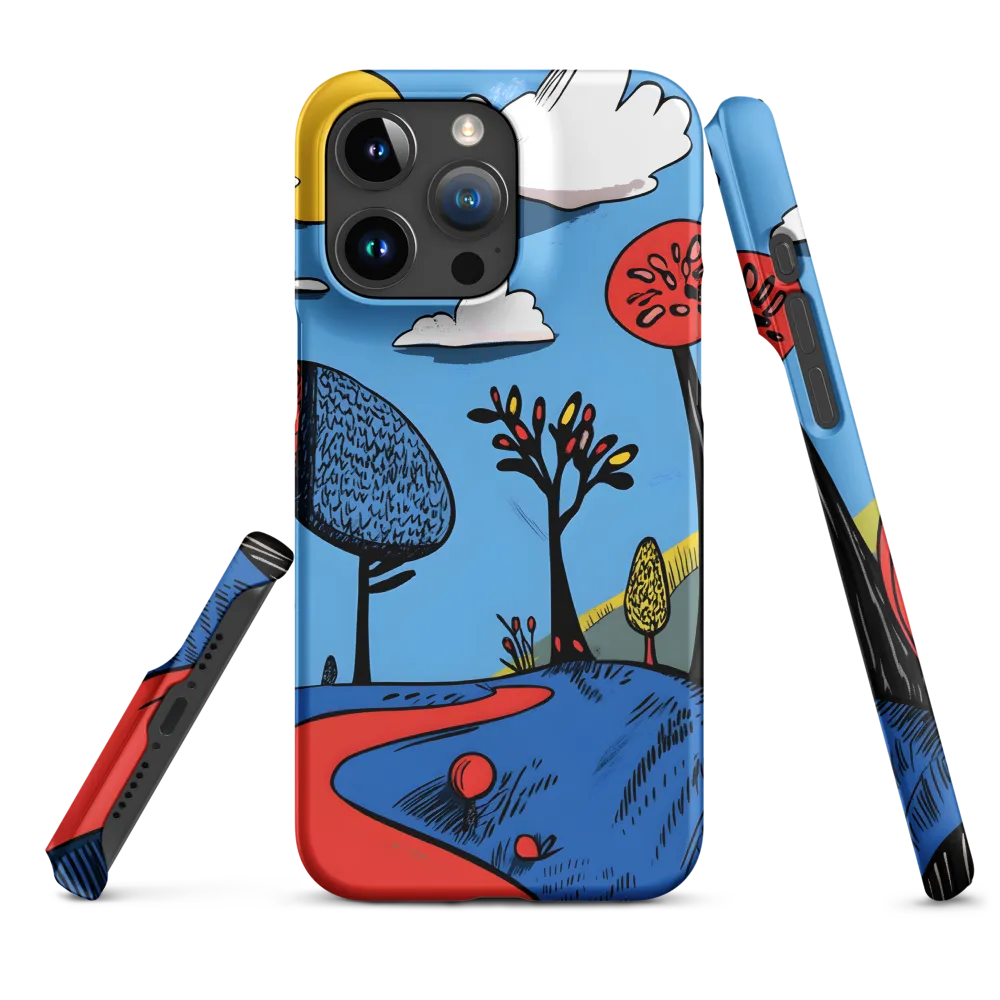 A Playful Journey Through Whimsical Woods | Phone Case |  15 Pro Max | Snap Case | Matte