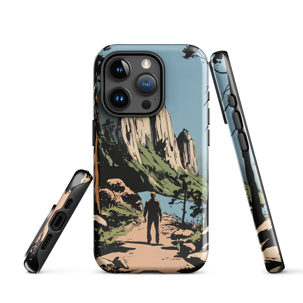 Path of Contemplation | Phone Case |  15 Pro | Tough Case | Glossy