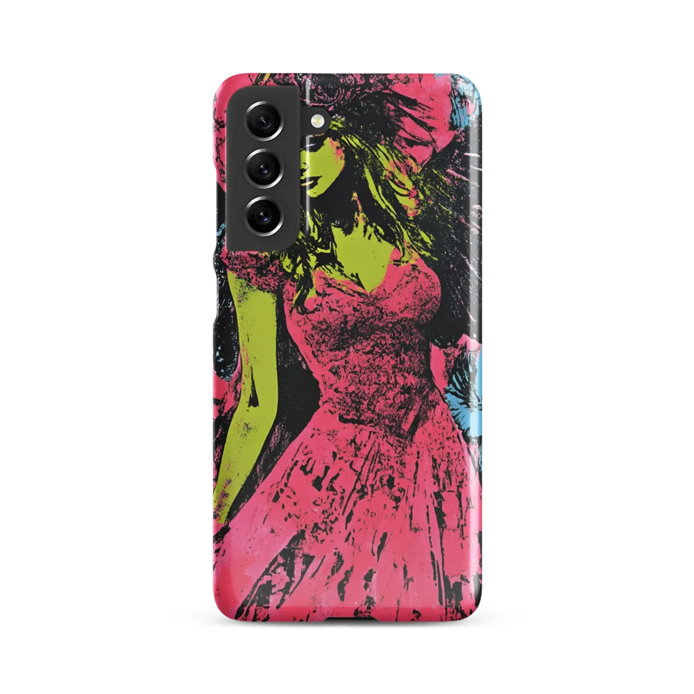 Mystical Angel in Neon Dreams