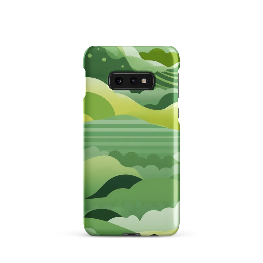 Tranquility in Green Waves