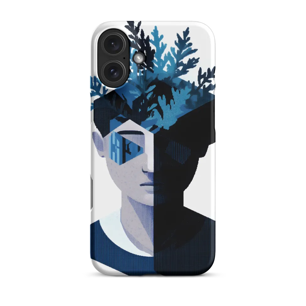 Nature's Reflection in a Surreal Portrait