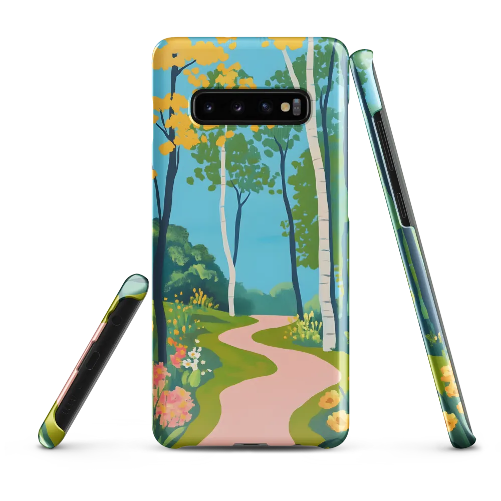 The Winding Path of Nature | Phone Case |  S10 Plus | Snap Case | Glossy