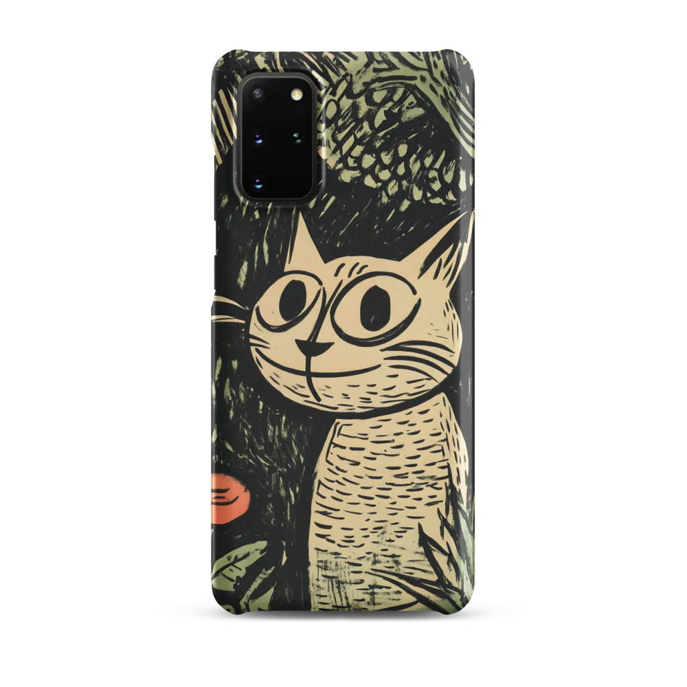 Whimsical Cat in the Forest
