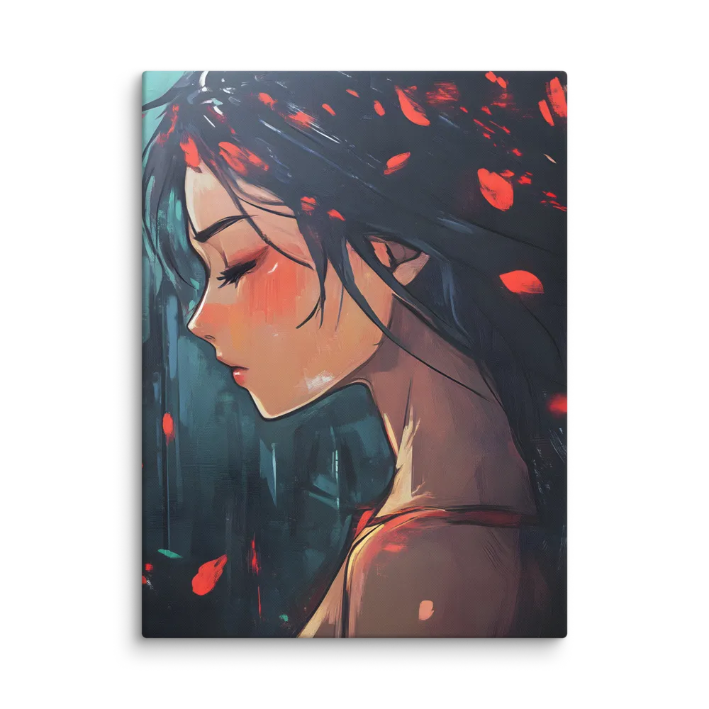 Whispers of Melancholy | Canvas | 18″×24″