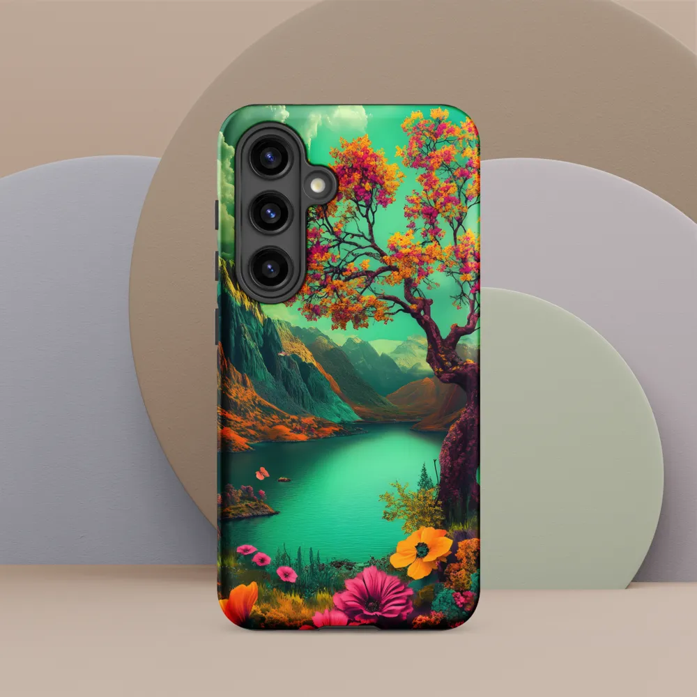 Elysium in Bloom | Phone Case |  S24 | Tough Case | Matte