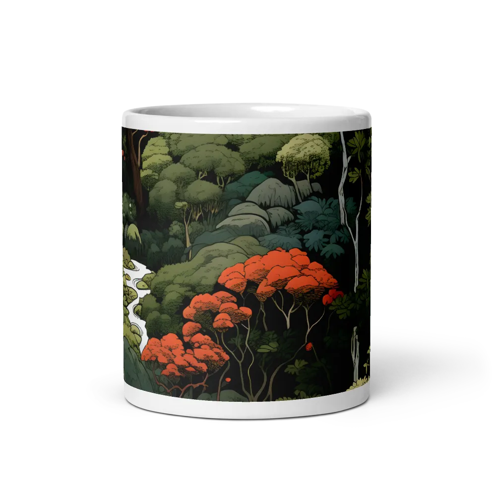 Whispers of the Forest | Mug with White inside | 11 oz