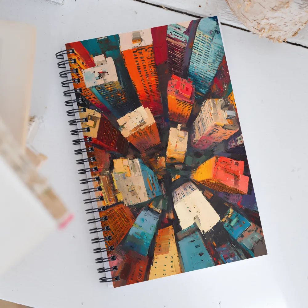 Urban Kaleidoscope | Spiral Notebook