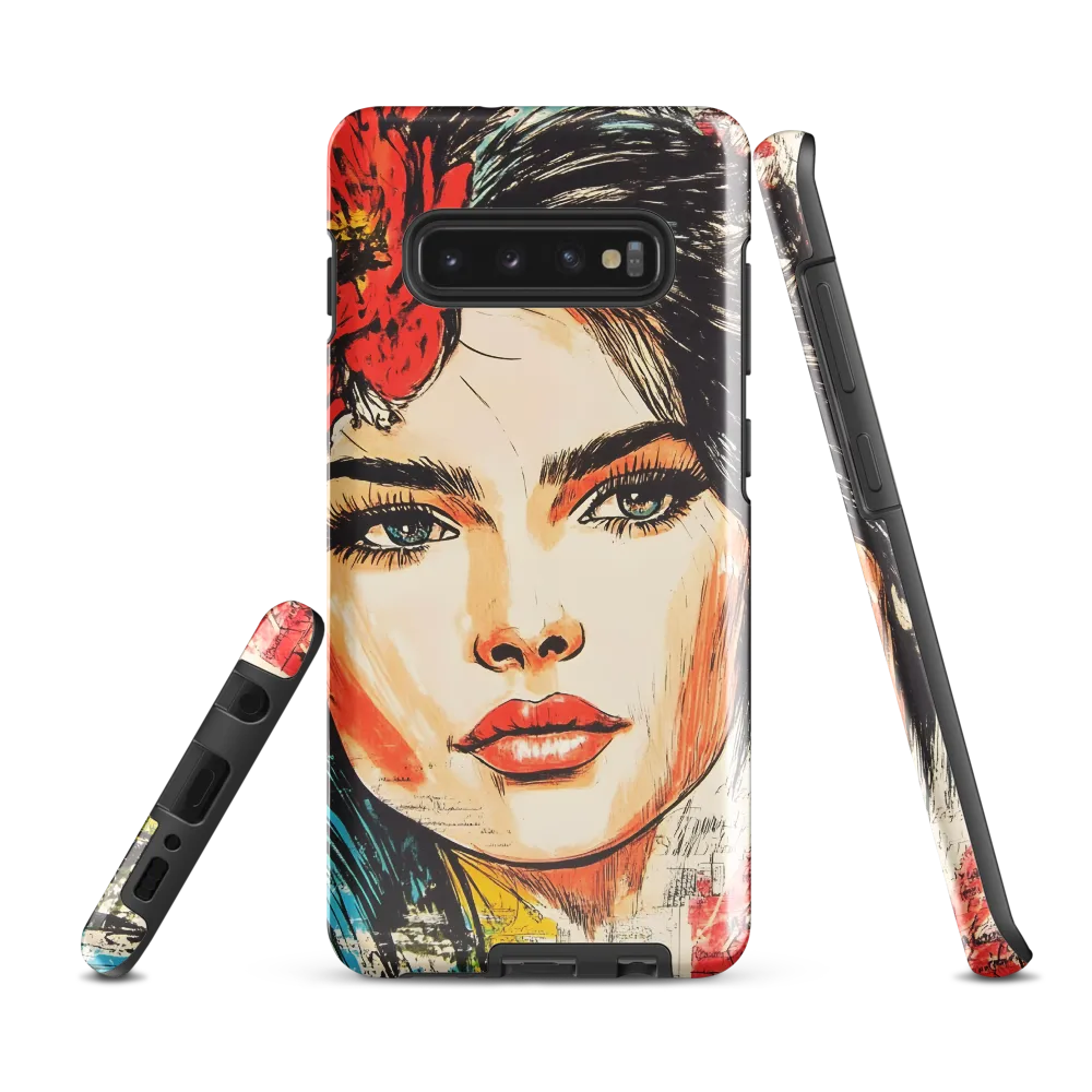 Vibrant Beauty | Phone Case |  S10 Plus | Tough Case | Glossy