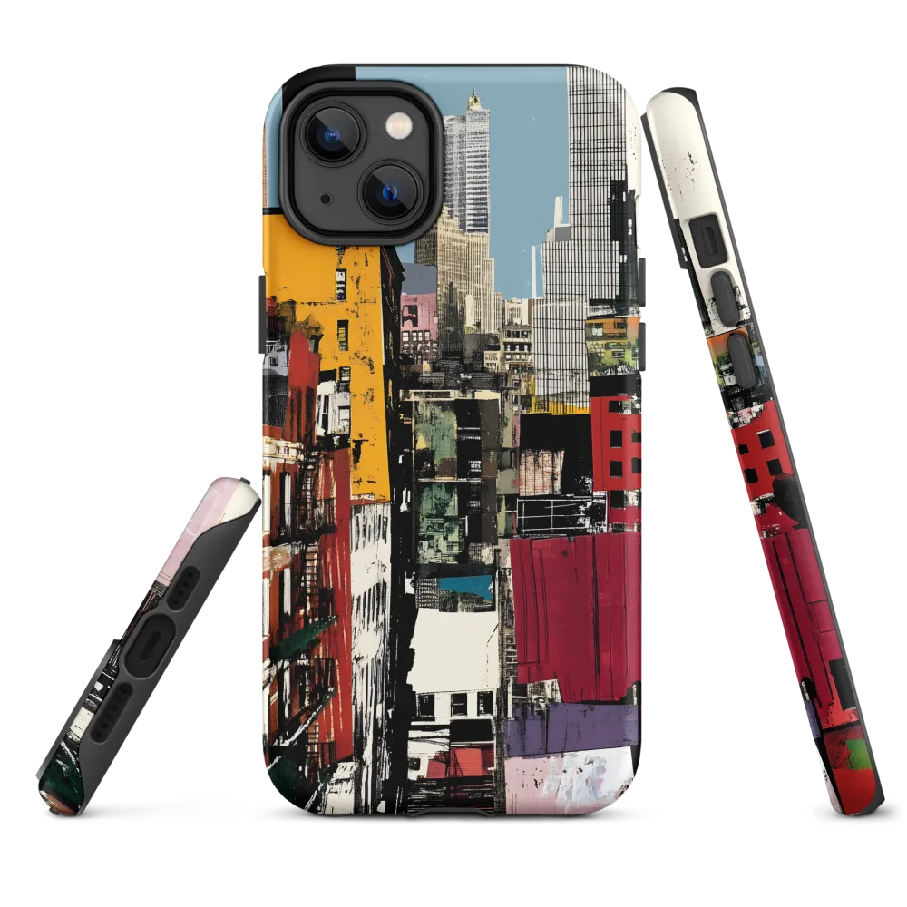 Urban Collage: A Vivid Cityscape