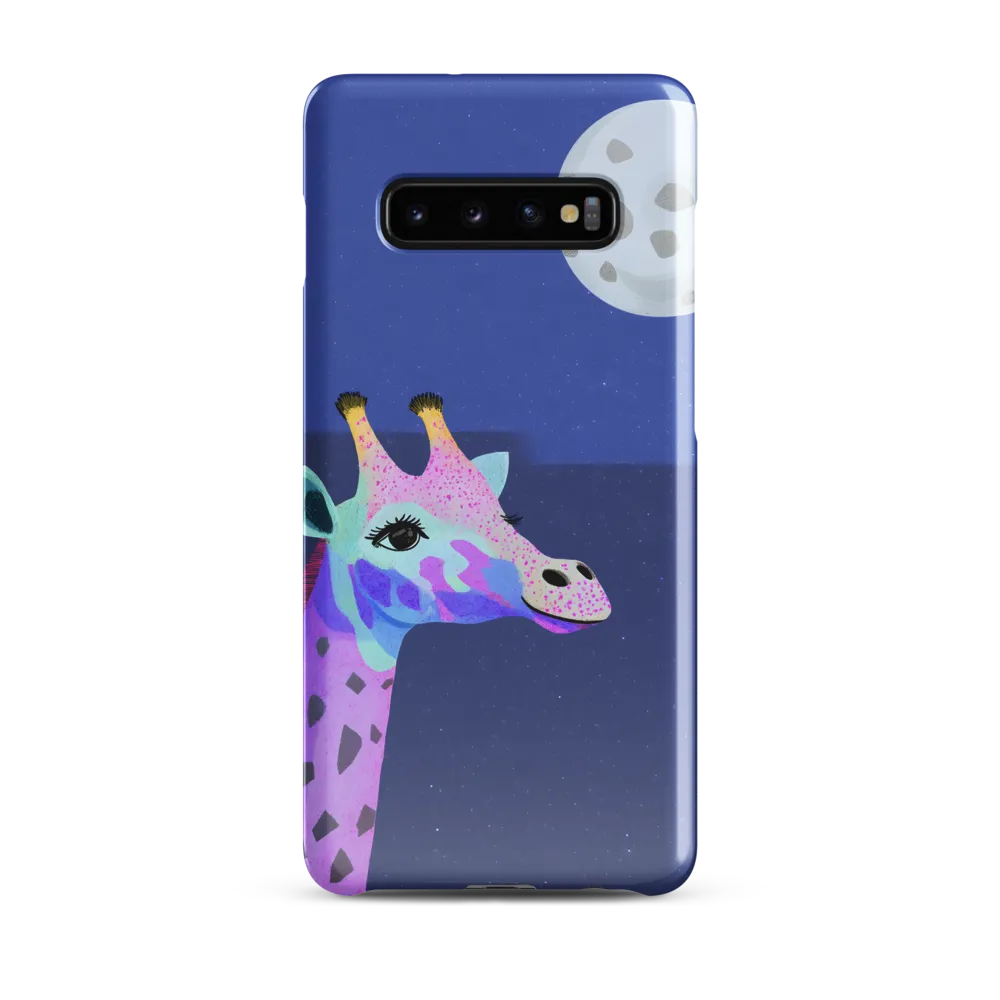 Whimsical Giraffe Under the Stars | Phone Case |  S10 Plus | Snap Case | Glossy