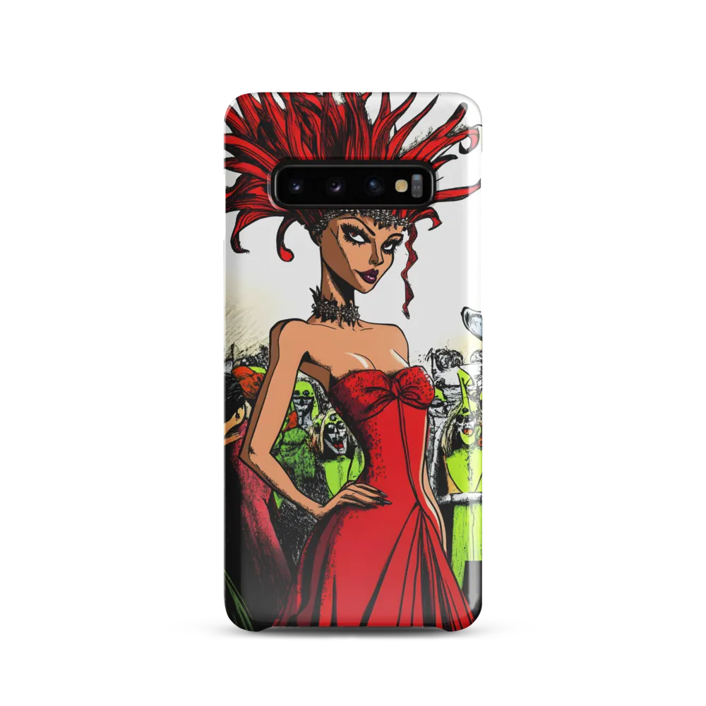 Fiery Elegance: A Fashion Statement