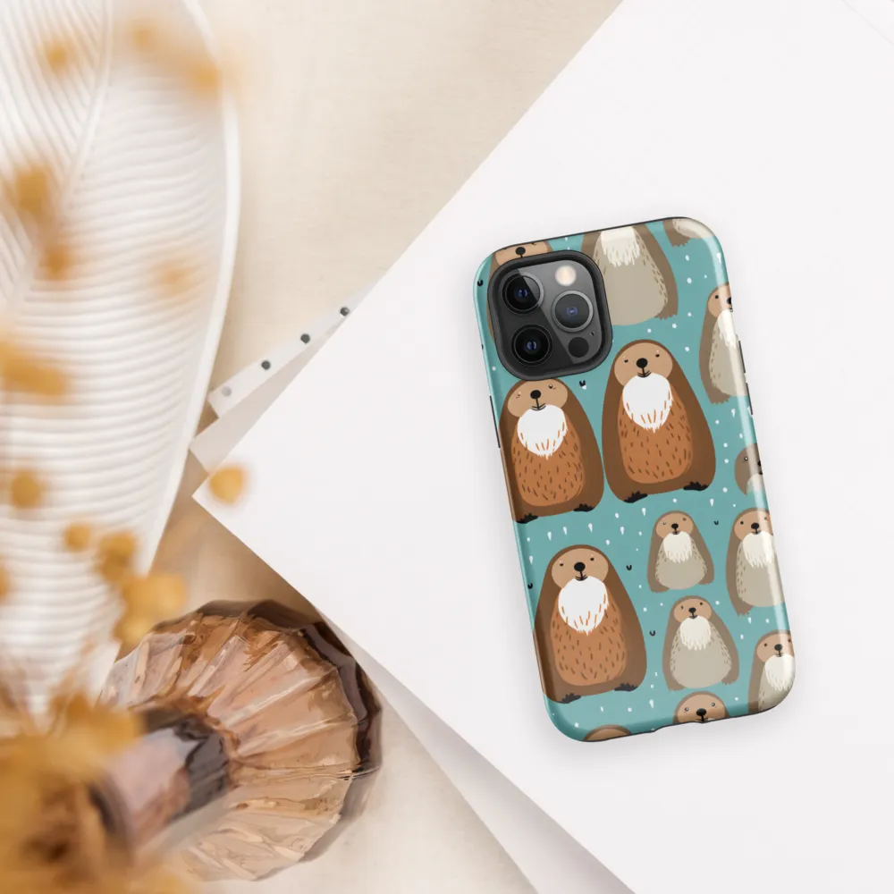 Whimsical Otter Pattern