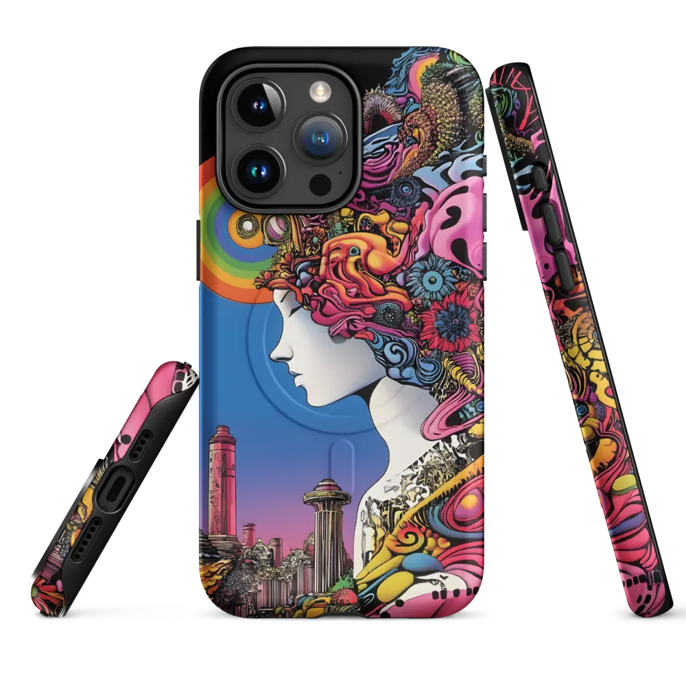 Whispers of the Psychedelic Dream | Phone Case |  15 Pro Max | MagSafe® Tough Case | Matte