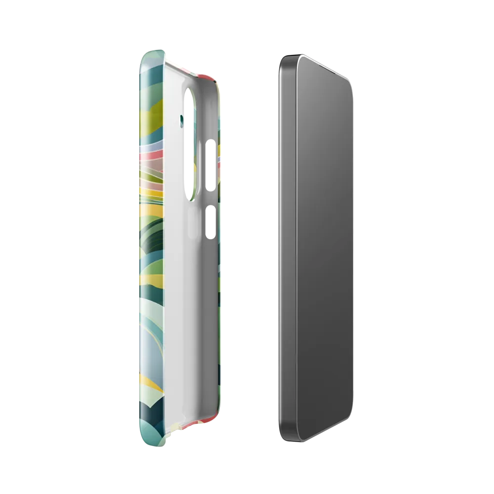 Waves of Serenity | Phone Case |  S24 | Snap Case | Glossy