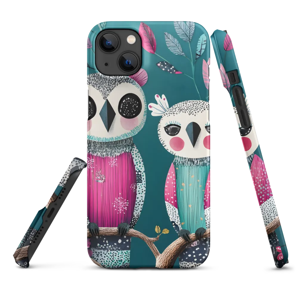 Whimsical Duo: A Celebration of Nature and Color