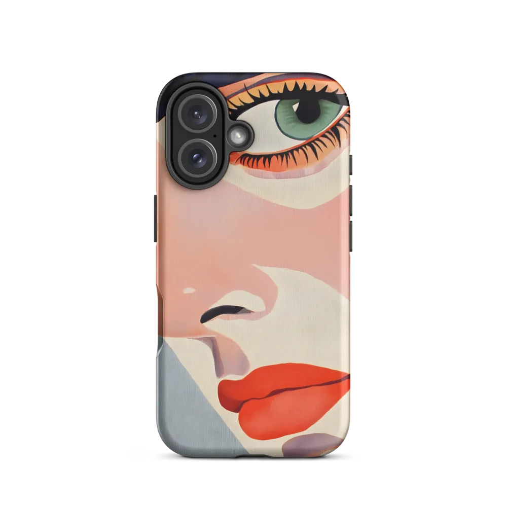 Captivating Gaze | Phone Case |  16 | Tough Case | Matte