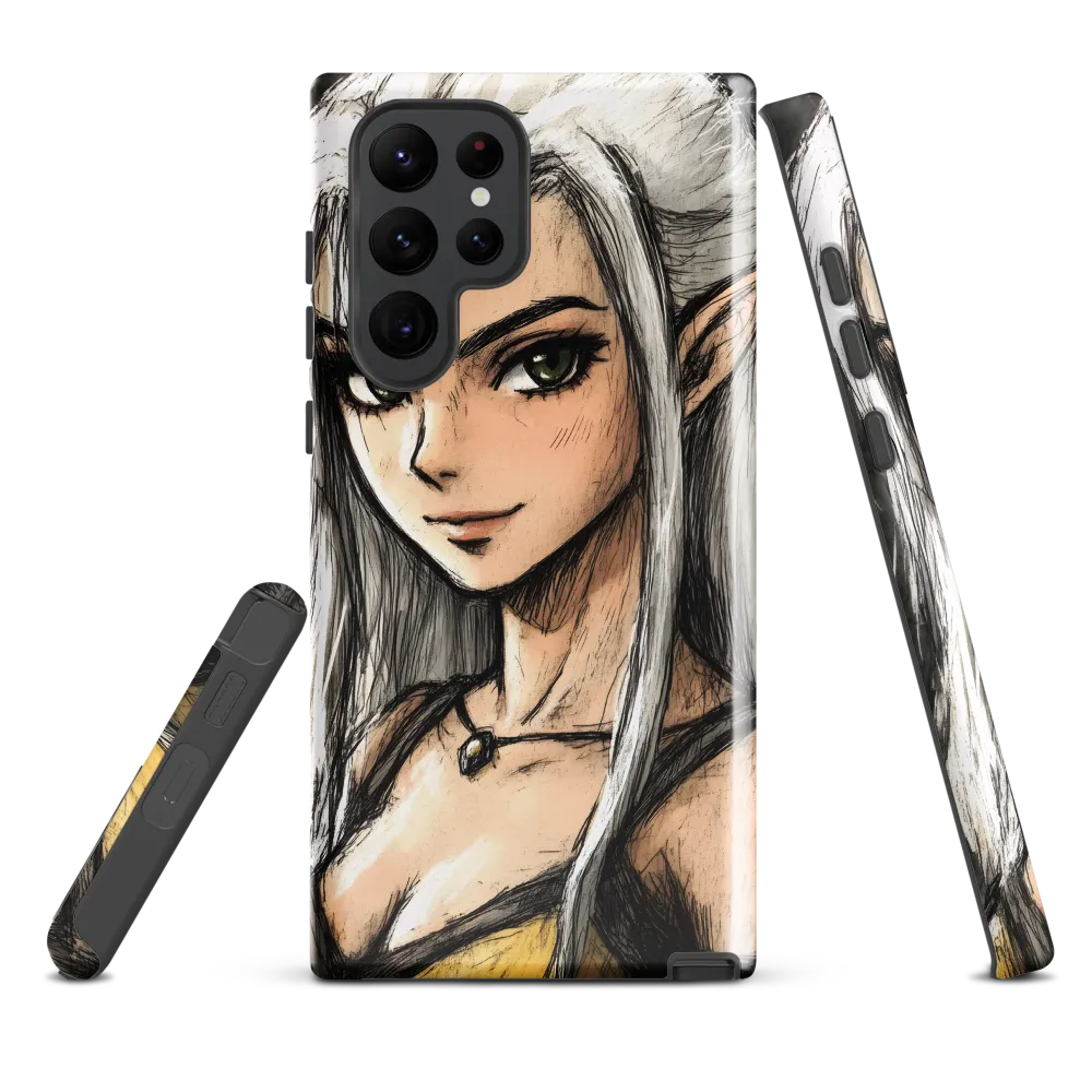 Ethereal Elegance: The Elf's Portrait