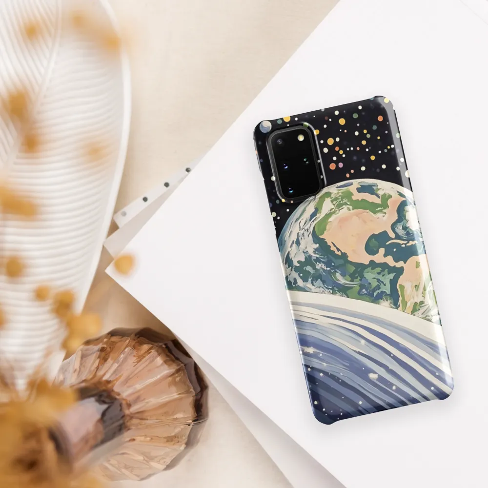 Celestial View: A Surreal Journey Through Space