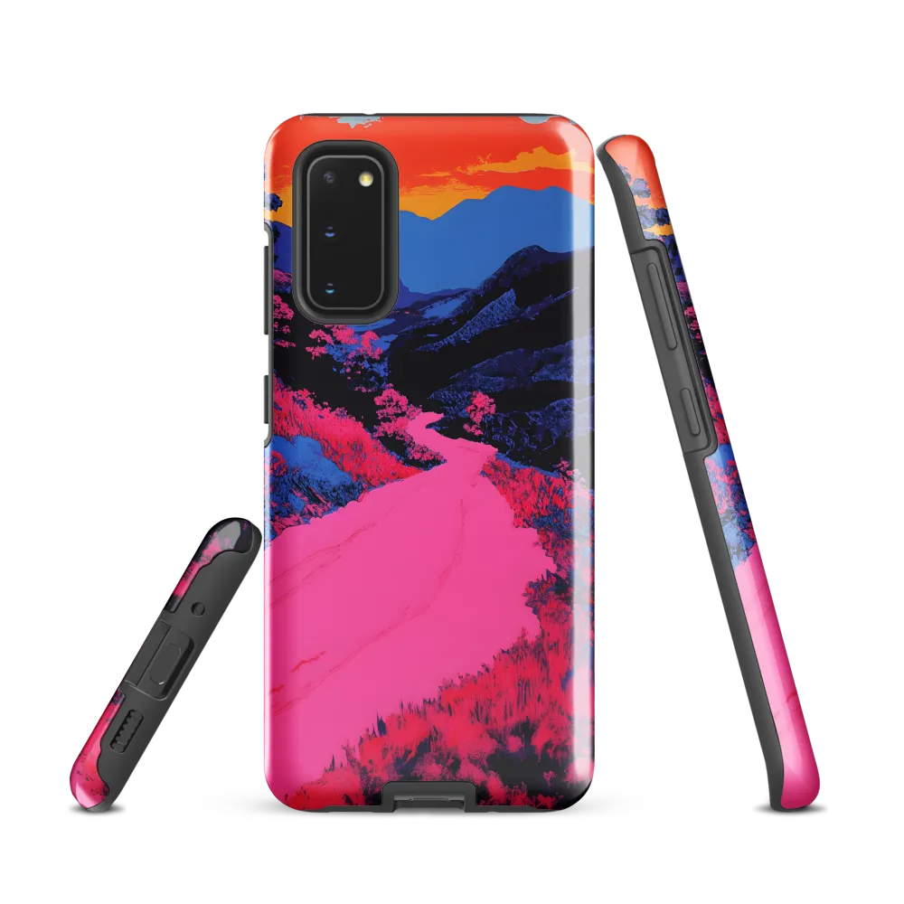 Ethereal Landscape in Vivid Hues