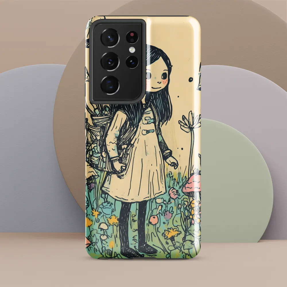 A Whimsical Journey Through a Colorful Meadow