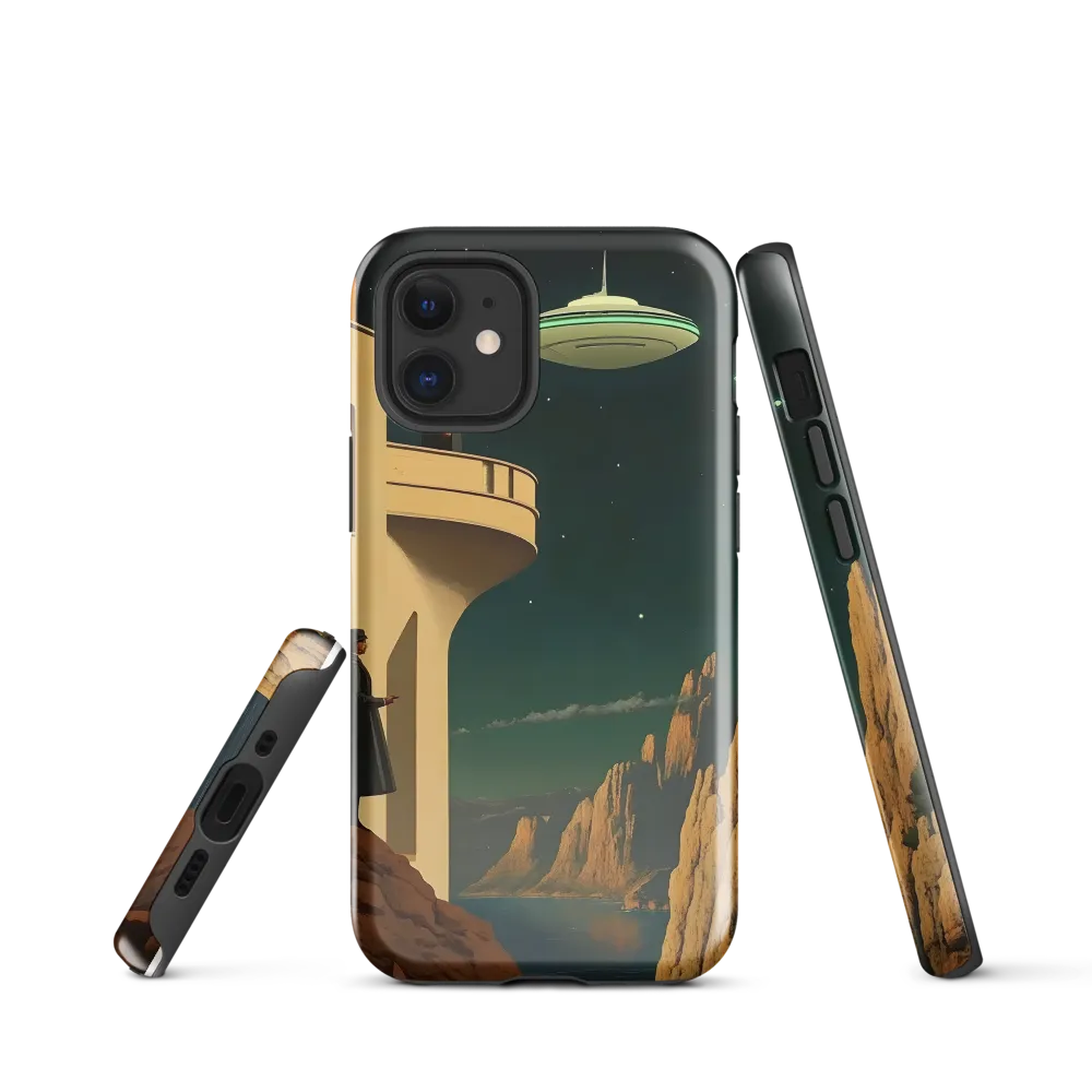 Encountering the Unknown | Phone Case |  12 mini | Tough Case | Glossy