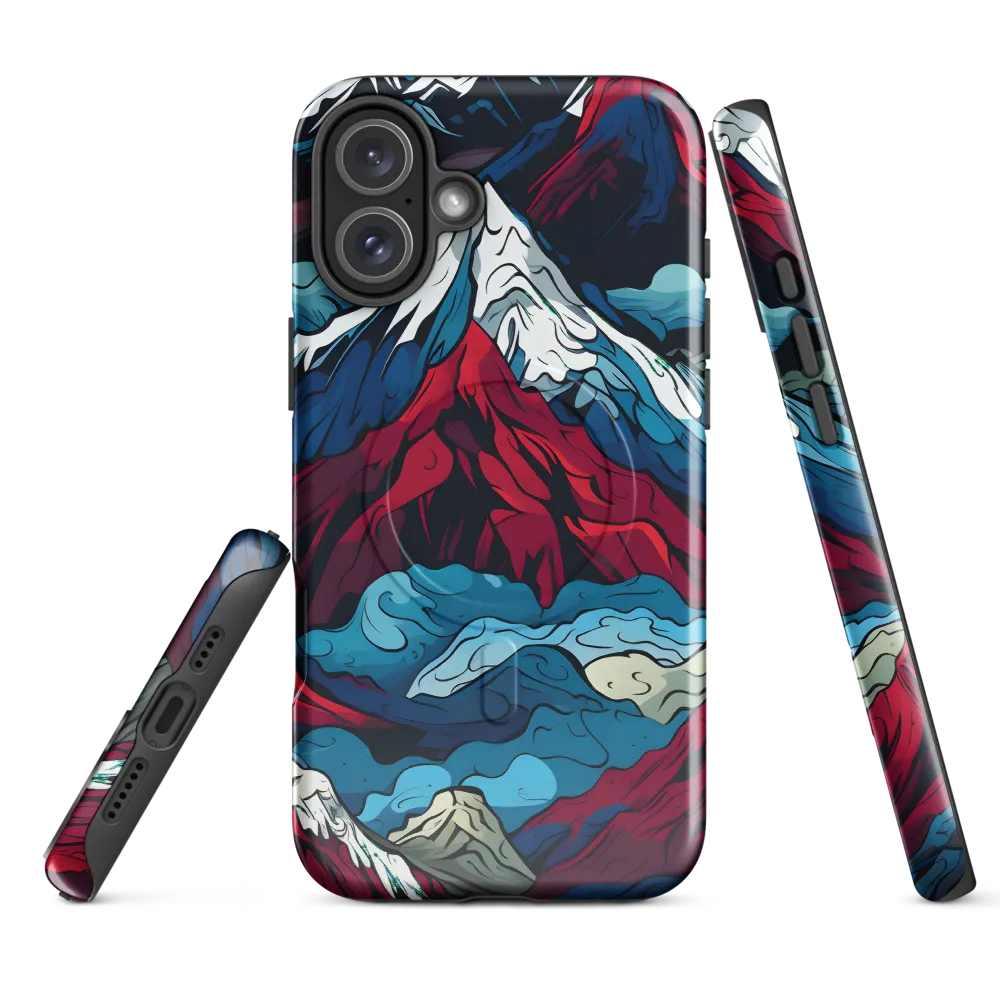 Mountain Majesty: An Abstract Voyage