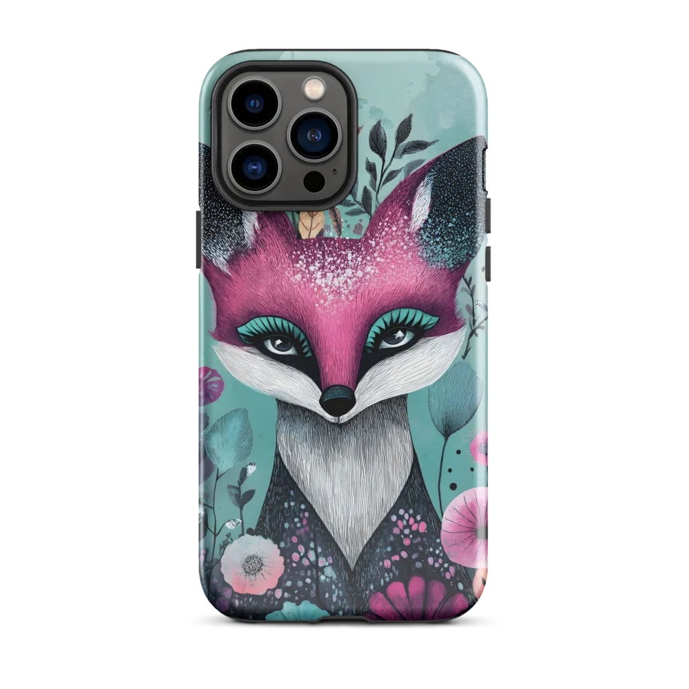 Whimsical Fox Among Blossoms