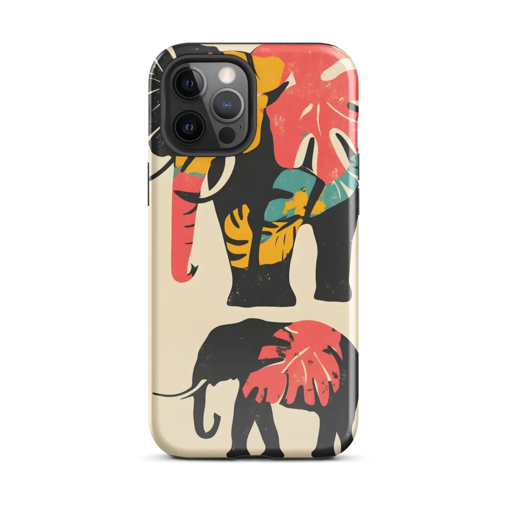 Tropical Elegance: The Elephant's Dance