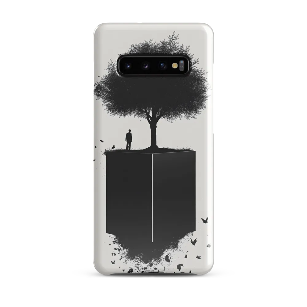 Contemplation Under the Tree | Phone Case |  S10 Plus | Snap Case | Glossy