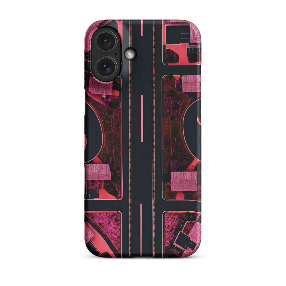 Magenta Meridian — An Orthographic Study of Suburban Blocks