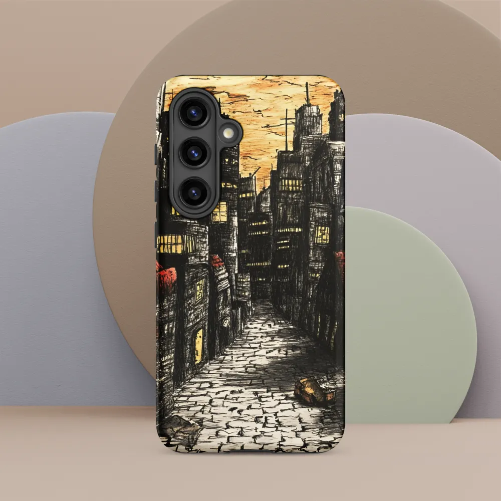 Urban Twilight: A Desolate Cityscape
