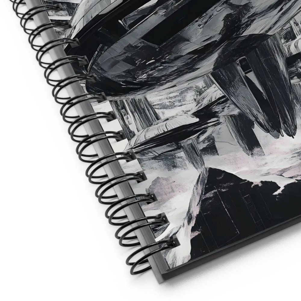 Reflections of the Future | Spiral Notebook