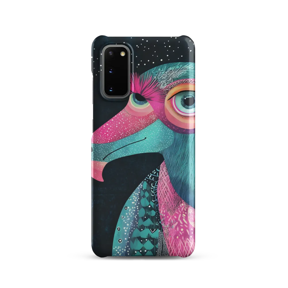 Whimsical Vulture: A Dance of Colors