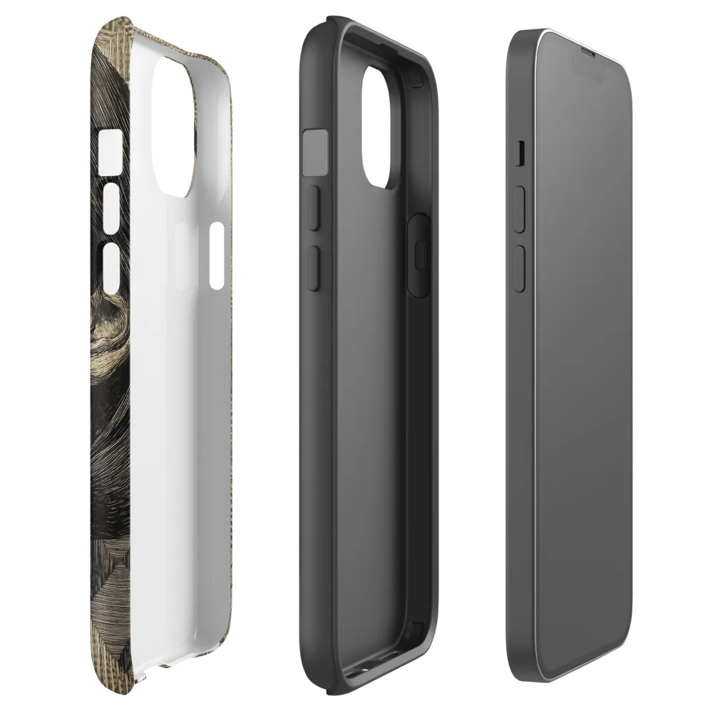 Contemplative Reflection | Phone Case |  14 Plus | Tough Case | Matte