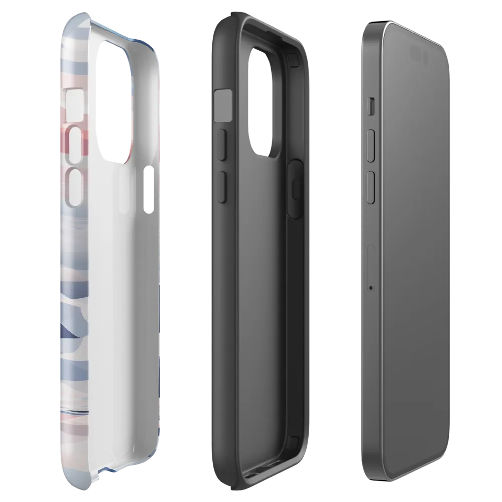 Serenity in Abstraction | Phone Case |  14 Pro Max | Tough Case | Glossy