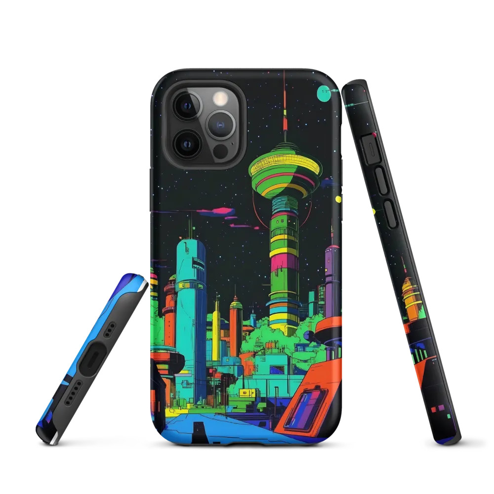 Neon Dreams: A Futuristic Cityscape