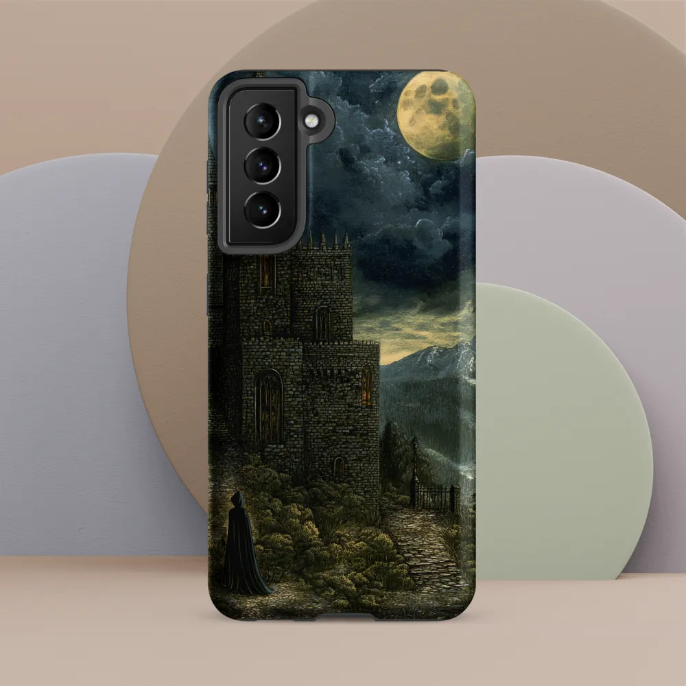 Whispers of the Moonlit Castle | Phone Case |  S21 FE | Tough Case | Matte