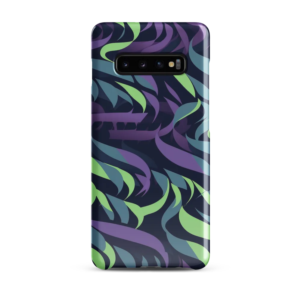 Fluid Waves of Color | Phone Case |  S10 Plus | Snap Case | Glossy