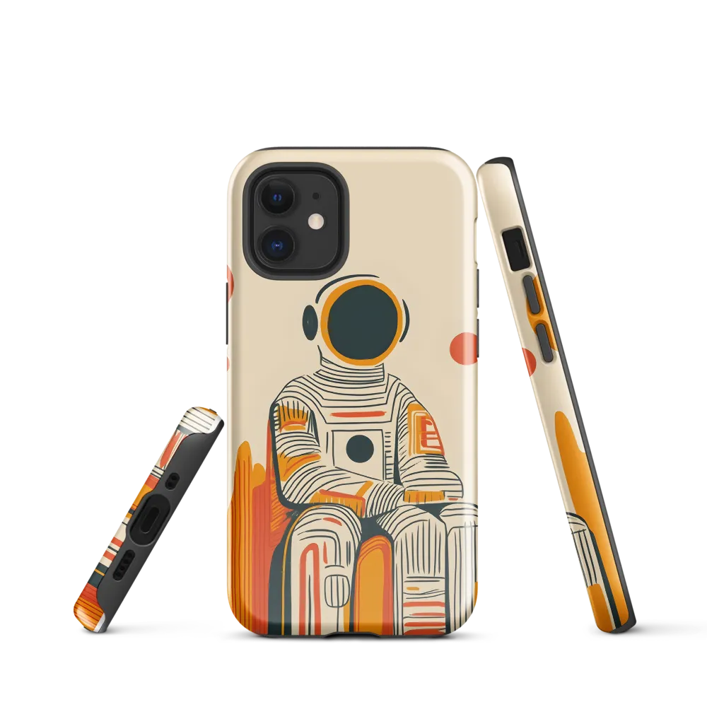 Contemplation of the Stars | Phone Case |  12 mini | Tough Case | Glossy