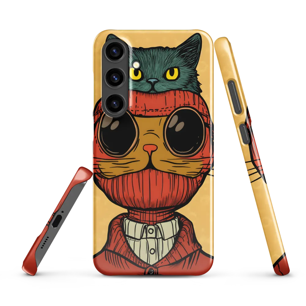 Whimsical Fusion: Cat and Human