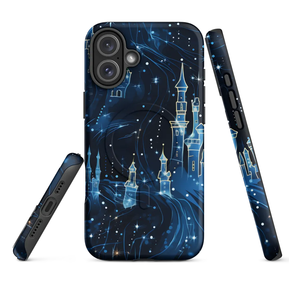 Dreamy Castles in a Starry Sky