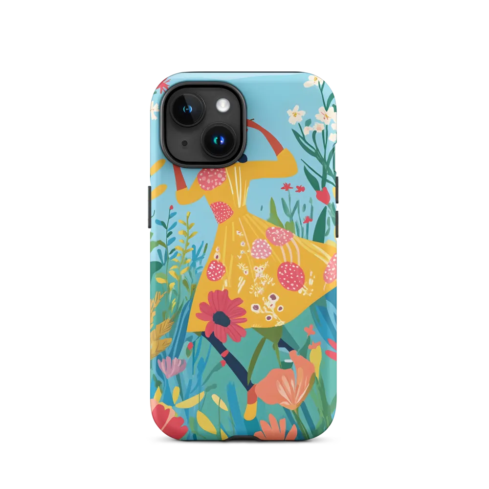 Dancing Among Blossoms | Phone Case |  15 | Tough Case | Matte