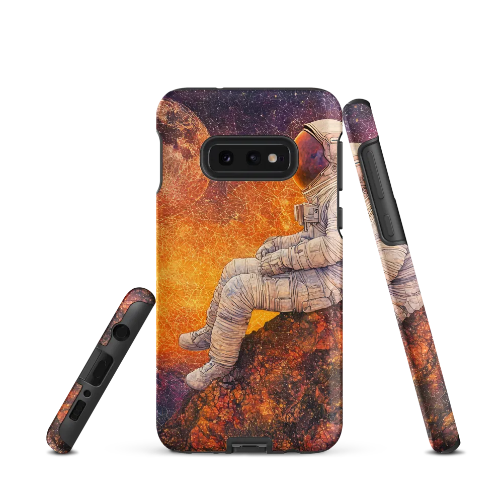 Cosmic Contemplation | Phone Case |  S10e | Tough Case | Matte