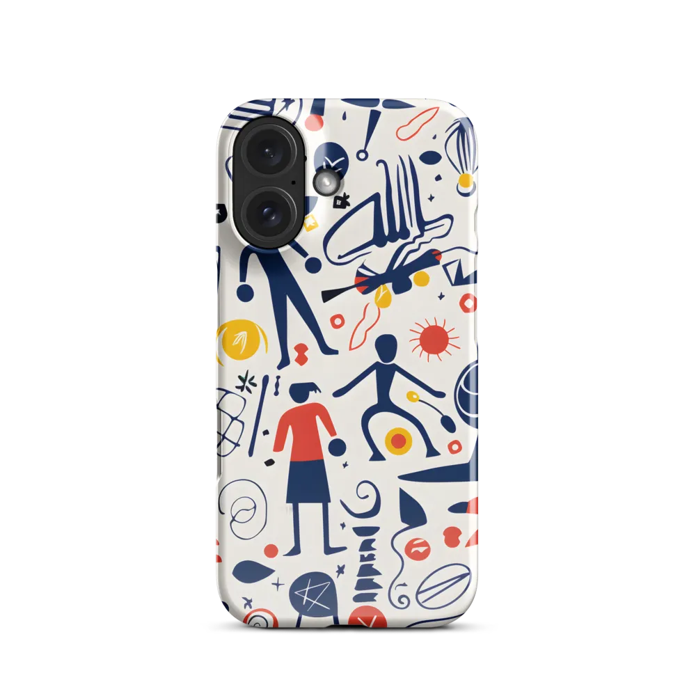 Dynamic Patterns of Play | Phone Case |  16 | Snap Case | Glossy