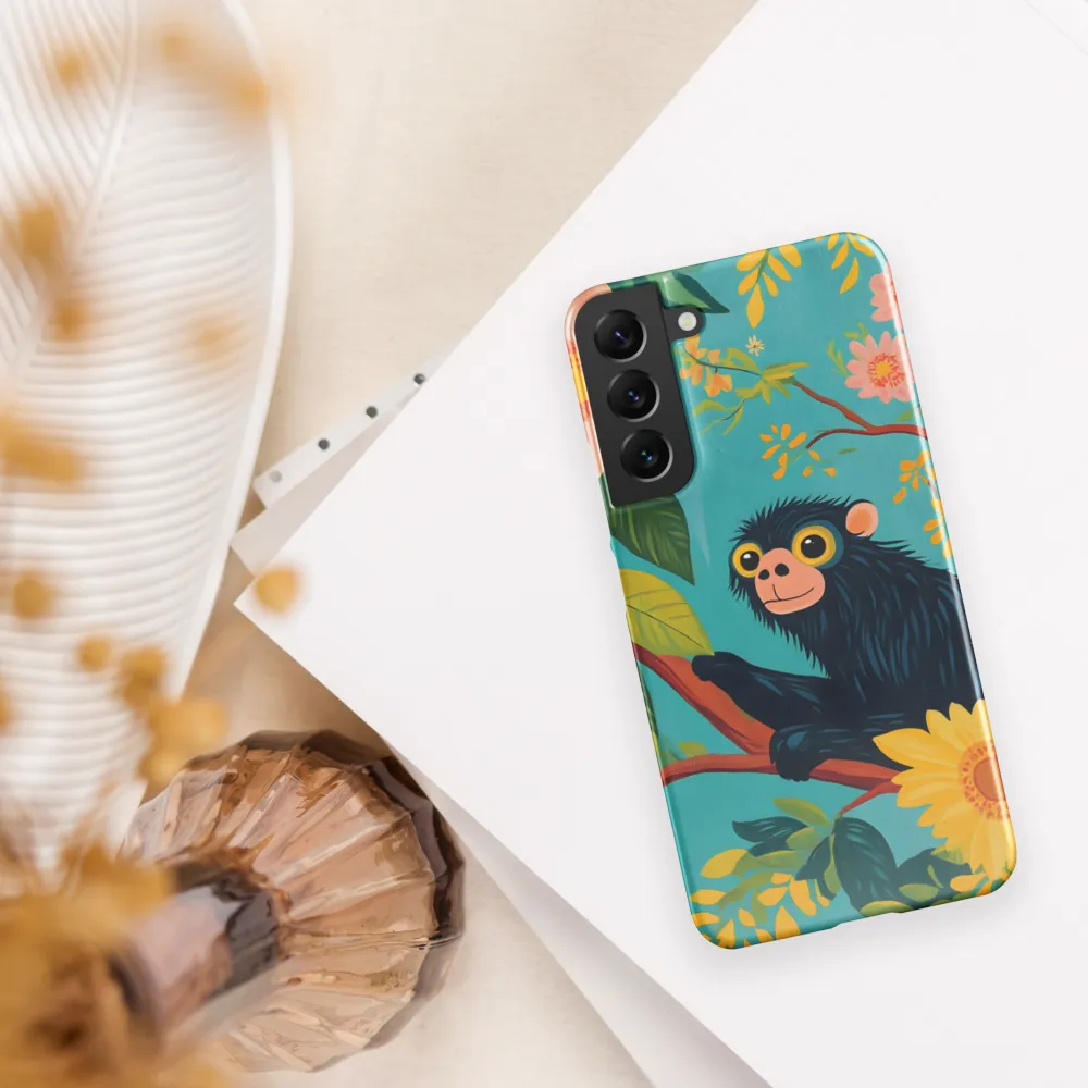 Joyful Encounter in a Floral Paradise