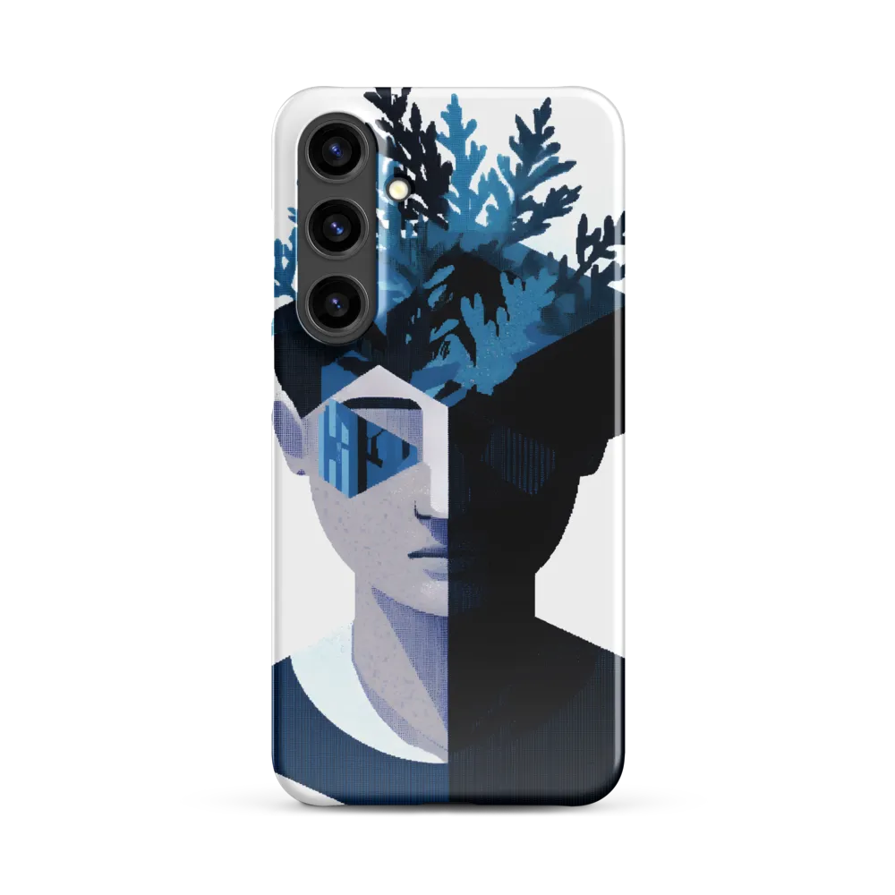 Nature's Reflection in a Surreal Portrait