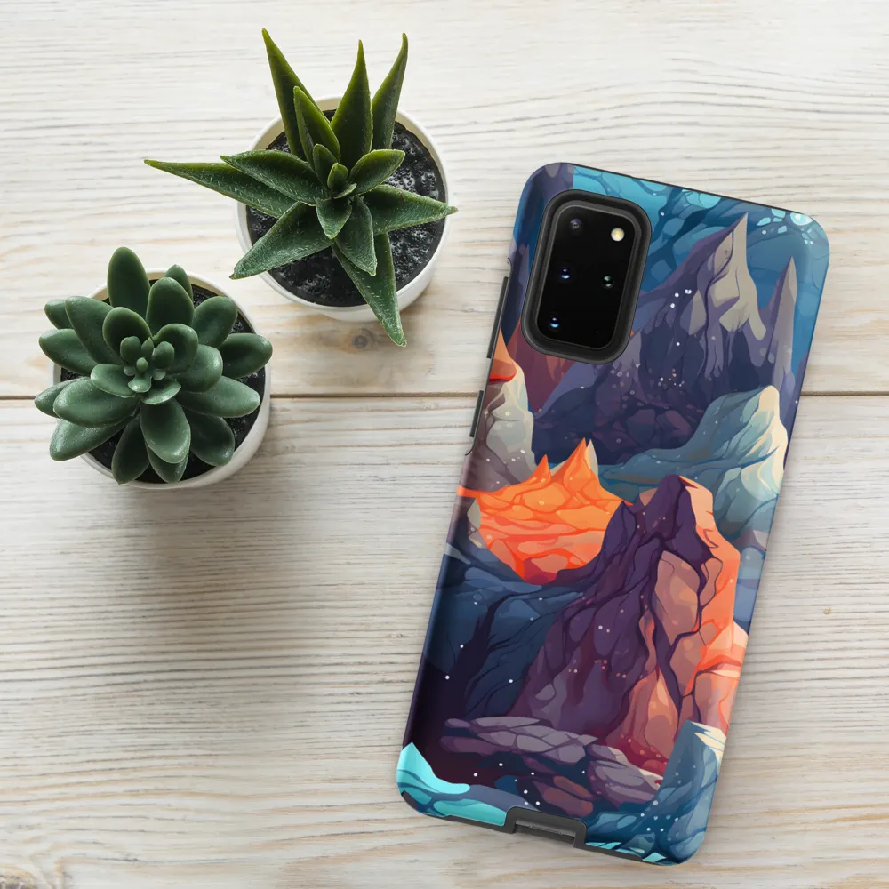 Mystical Peaks of Imagination | Phone Case |  S20 Plus | Tough Case | Matte