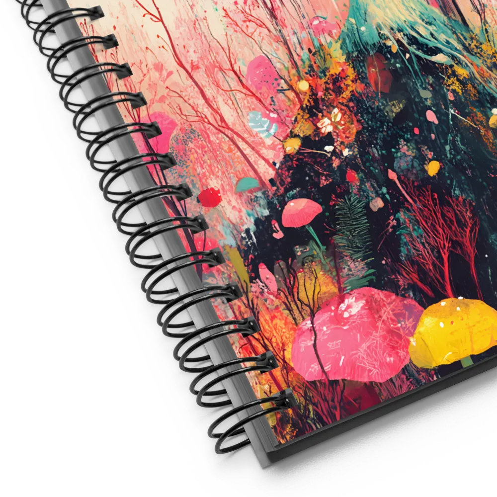 Whimsical Mushroom Forest | Spiral Notebook